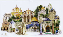 Jerusalem, cross stitch kit by Thea Gouverneur