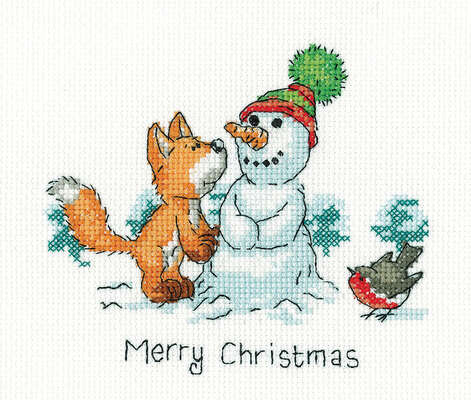 Merry Christmas, cross stitch kit by Peter Underhill and Heritage Crafts