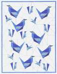 Mosaic Birds - cross stitch kit by Haandarbejdets Fremme