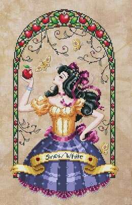 The Poison Apple, cross stitch pattern by Bella Filipina