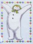 The Snowman and the Snowdog - Celebration, cross-stitch kit by DMC Creative