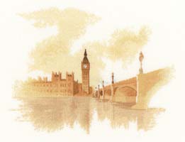 Westminster, cross stitch kit by John Clayton